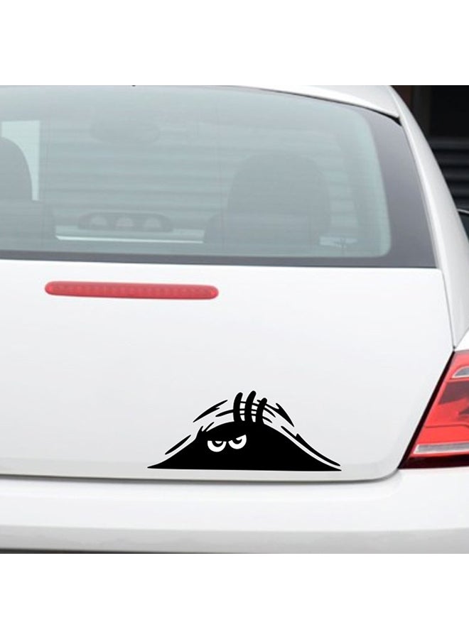 Peeking Monster Waterproof Car Body Sticker - Image 3