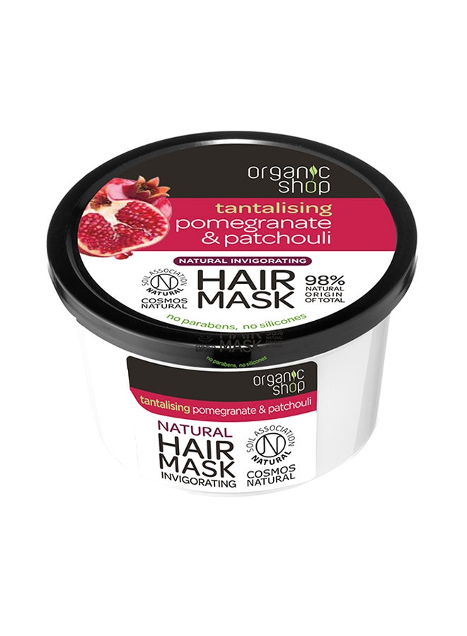Organic Shop - Pomegranate And Patchouli Hair Mask 250ml - Image 1