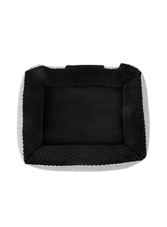 سرير جراء مريح وقابل للغسل أسود 37X13X30سم - Image 1