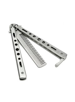 Butterfly Folded Knife Shaped Hair Comb - v1578052478/N32837030A_1