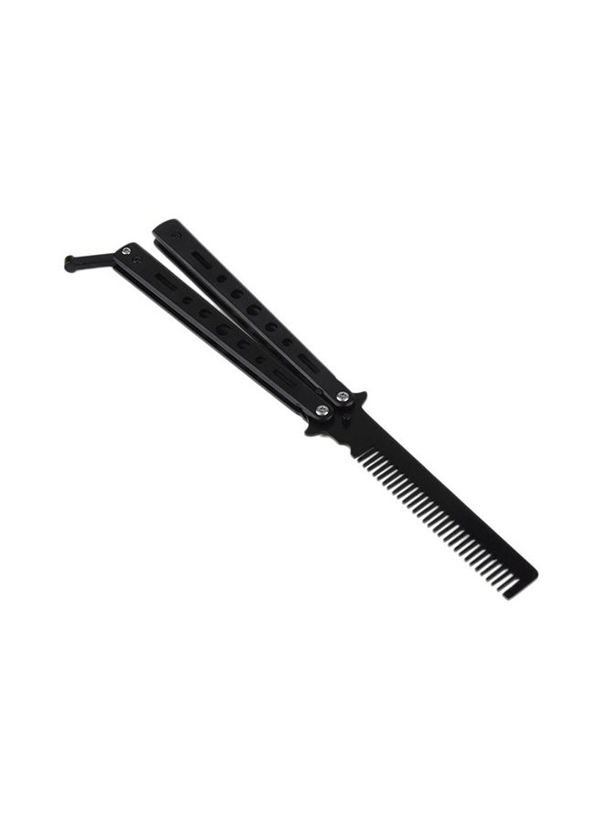 Butterfly Folded Knife Shaped Hair Comb - Image 1
