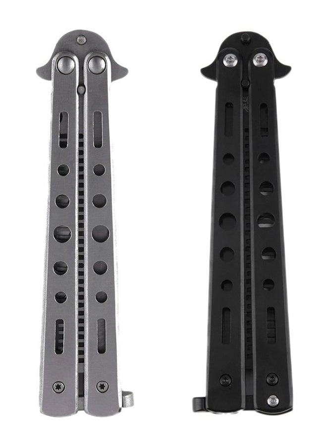 Butterfly Folded Knife Shaped Hair Comb - Image 3