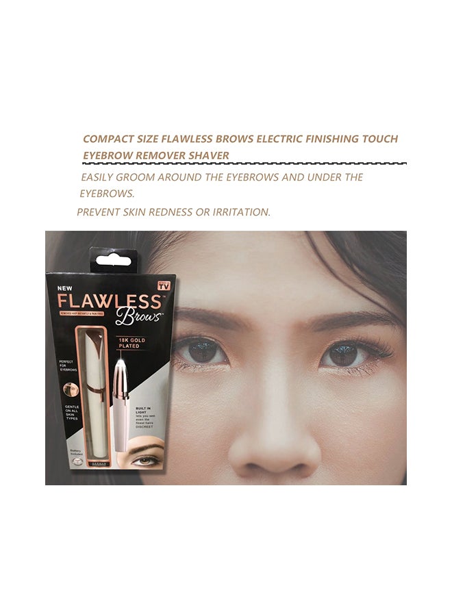 Flawless Eyebrows Electric Hair Remover Shaver - Image 3