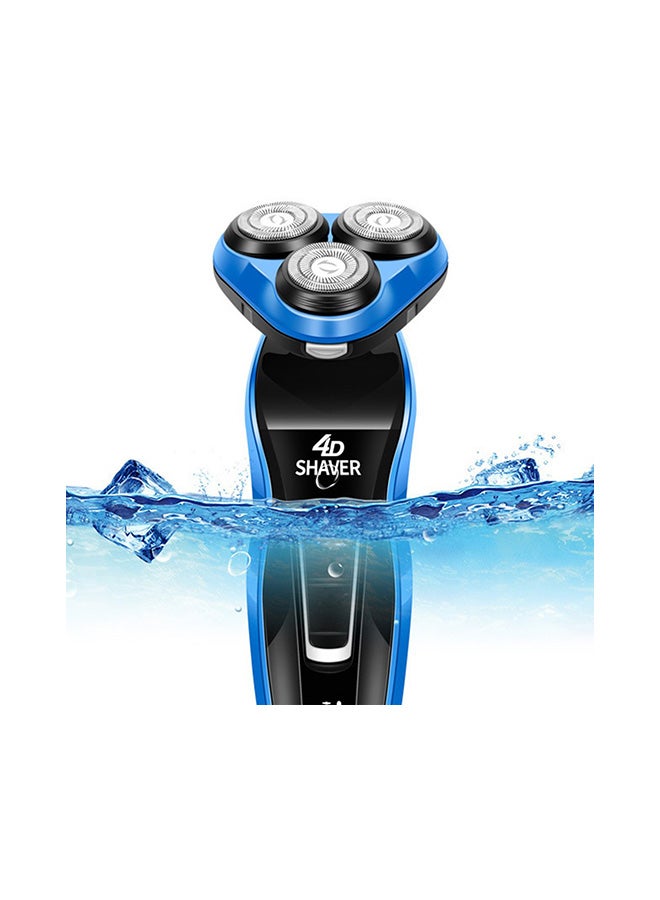 ماكينة حلاقة اللحية قابلة للشحن ومزودة بعدد 3 رؤوس - Image 2