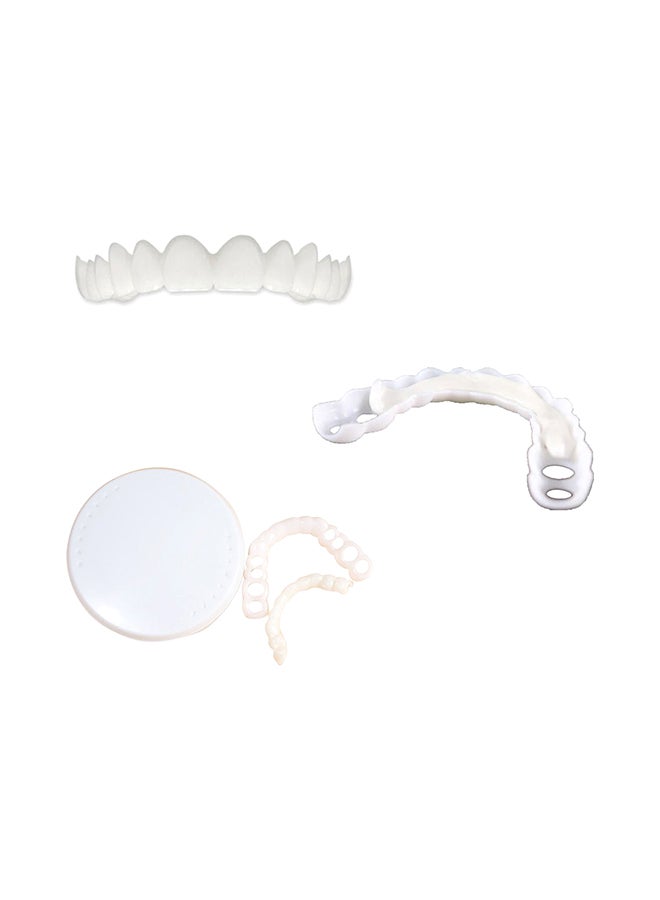 Snap On Natural Upper Veneer Dental False Teeth - Image 1