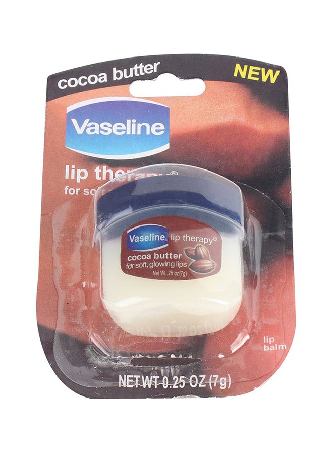Vaseline Cocoa Butter Moisturizing Lip Balm 7grams - Image 1