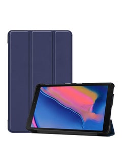 amazing Slim PU Leather Folio Stand Case For Samsung Tab A 8 T290/ T295 Blue  - Image 1