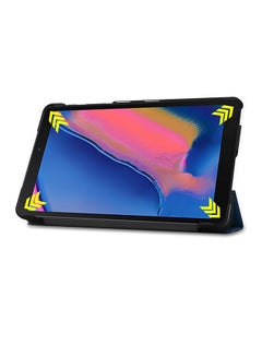 amazing Slim PU Leather Folio Stand Case For Samsung Tab A 8 T290/ T295 Blue  - Image 4