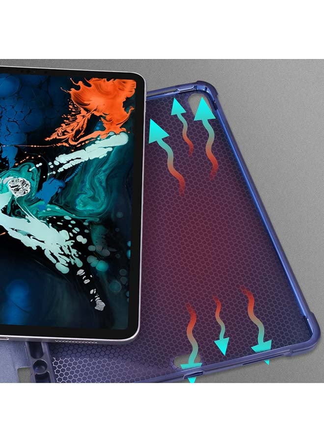Protective Case Cover For Apple iPad 2017/2018/Air/Air 2/iPad Pro 9.7-Inch Navy  - Image 3