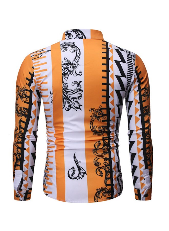Printed Long Sleeves Shirt Multicolour - Image 2