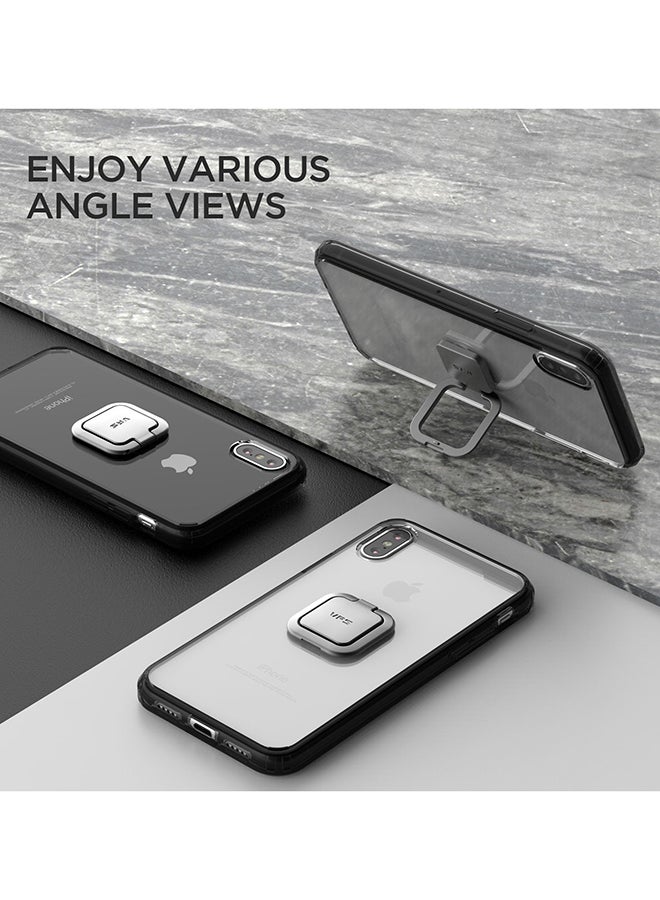 VRS Design Square Ring Grip Holder For Mobile Phones Silver - Image 2