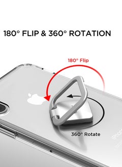 VRS Design Square Ring Grip Holder For Mobile Phones Silver  - Image 3