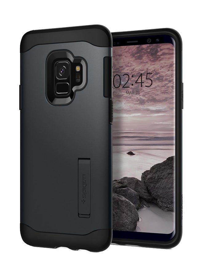 Spigen - Protective Case Cover For Samsung Galaxy S9 Metal Slate - Image 1