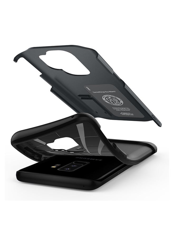 Spigen - Protective Case Cover For Samsung Galaxy S9 Metal Slate - Image 1