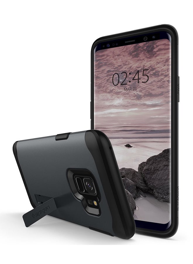 Spigen - Protective Case Cover For Samsung Galaxy S9 Metal Slate - Image 1