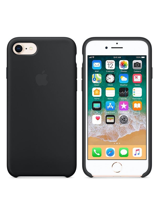 Generic - Silicone Protective Case Cover For Apple iPhone 7/iPhone 8 Black - Image 1