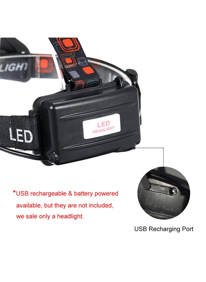 Generic USB Rechargeable Head LED Flashlight 12x9.70x11cm - Image 4