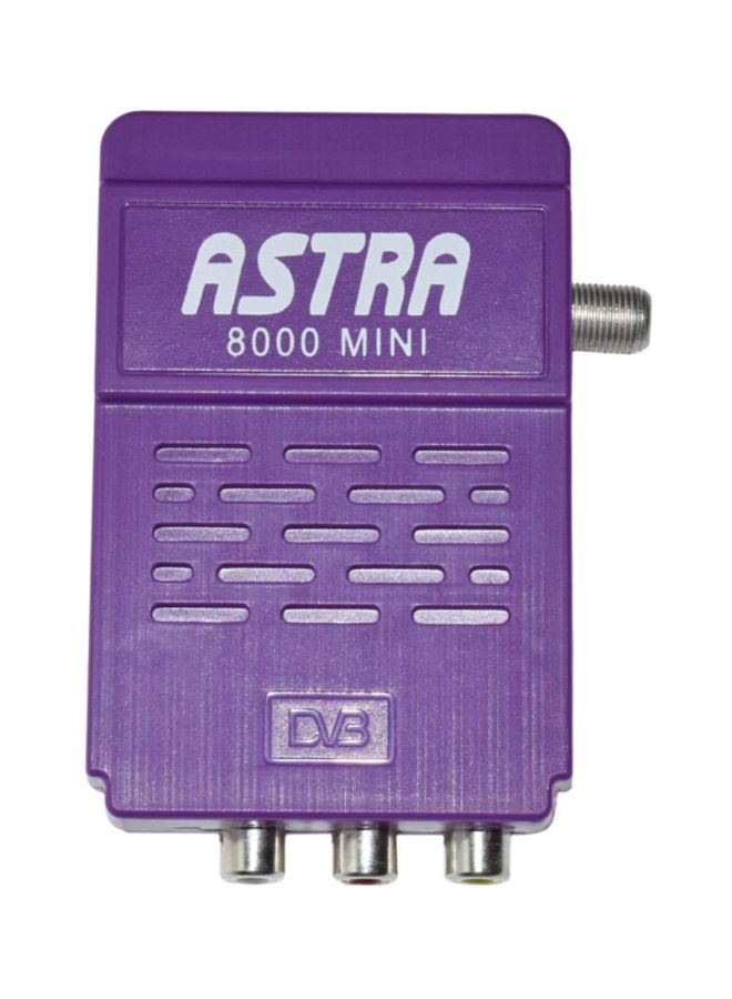 8000 Mini Satellite Receiver REC-825 Purple