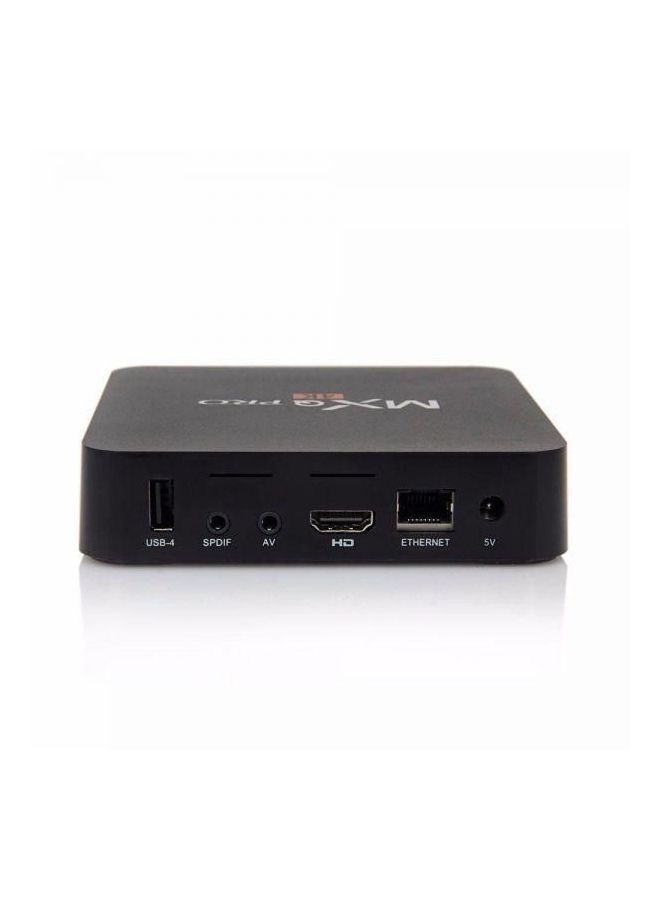 MXQ - Pro Android 4K Android OTT Smart Set Top Box krfh7890 Black - Image 1