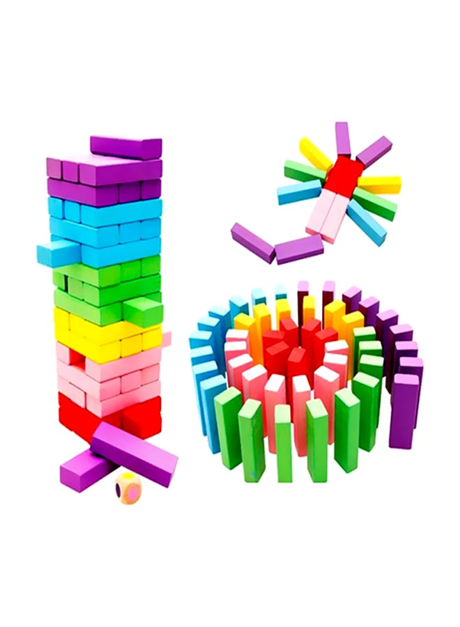 لعبة مكعبات من جينجا "Jenga" خشبية . - Image 1