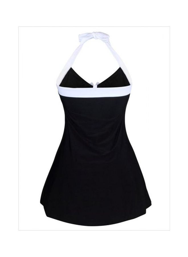 Generic Printed Polyamide Monokini Black/White  - Image 2