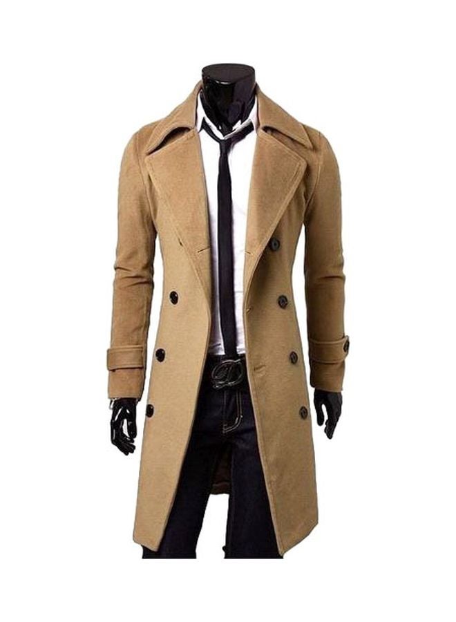 Casual Trench Coat Khaki