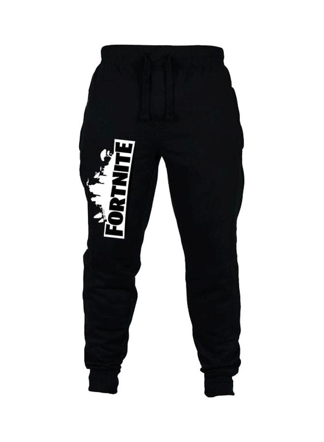 2-Piece Hoodie And Joggers Set Blue/Black/White - Image 4