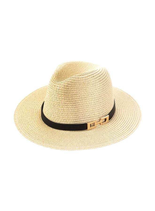 Generic - Solid Sun Hat Beige - Image 1
