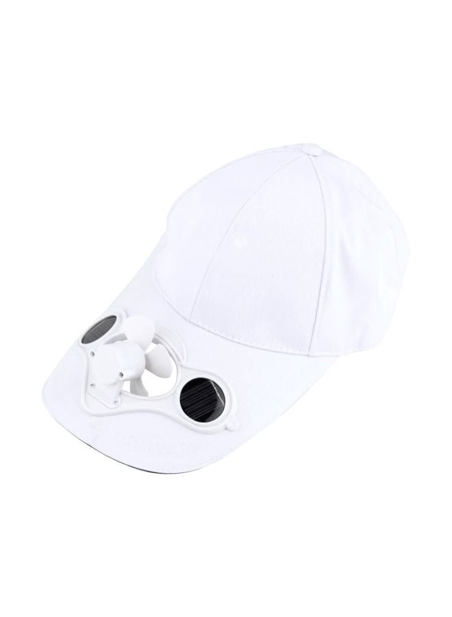 Casual Sun Hat White/Black - Image 1