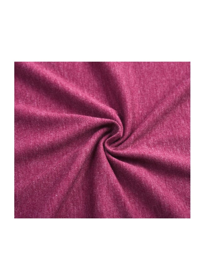 Polyester Long Sleeves Blouse Pink  - Image 3