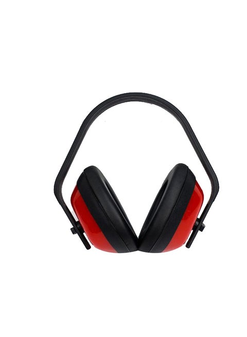 Foldable Ear Muff Black/Red
