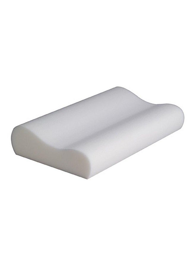 Memory Foam Pillow Foam White One Size  - Image 1