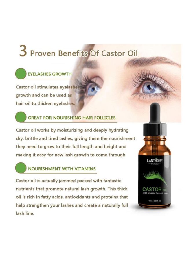 Lanthome - Eyelash Growth Castor Oil Black - Image 1