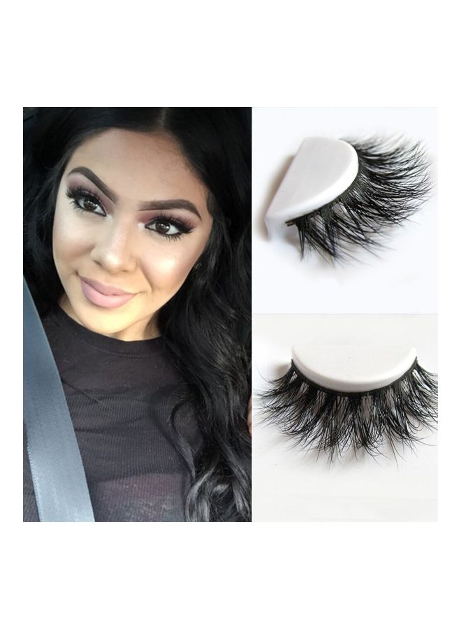 Handmade Artificial Eyelashes Black - Image 4