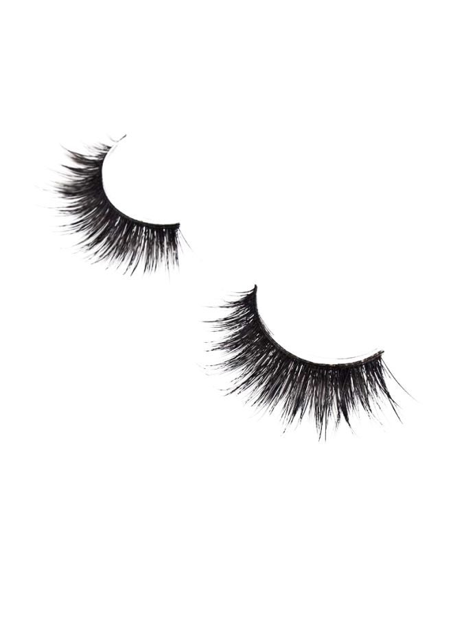 4-Piece 3D Magnetic Eyelashes Black - Image 1