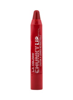 L.A. Colors Chunky Lip Pencil Deep Red 