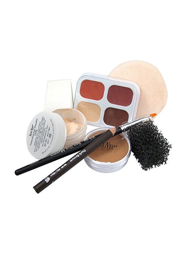 Ben Nye 5-Piece Theatrical Creme Personal Kit Olive Medium - Image 1