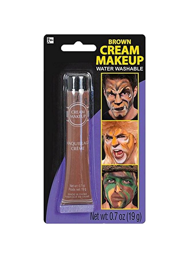 Amscan Maquillage Creme Makeup Accessory Brown - Image 1