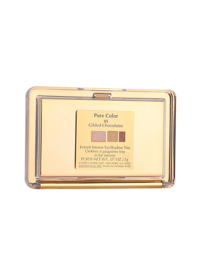 ESTEE LAUDER - Instant Color Eyeshadow Trio No. 05 Gilded Chocolates - Image 1