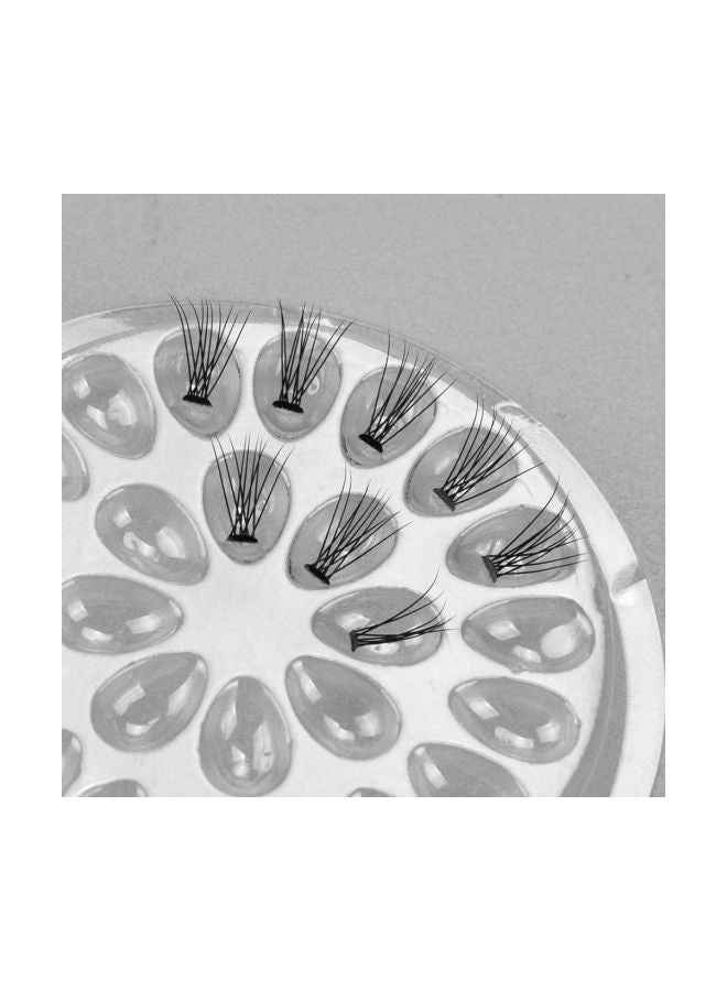 10-Piece Eyelash Glue Holder Plate Clear - Image 5