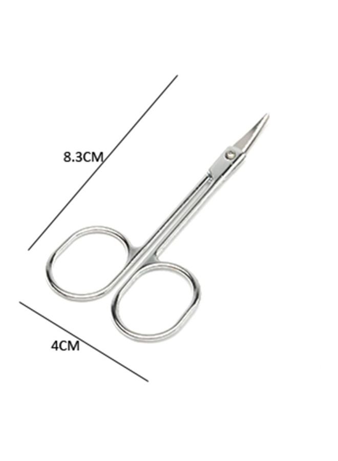 Generic Eyebrow Trimmer Scissor Silver  - Image 3