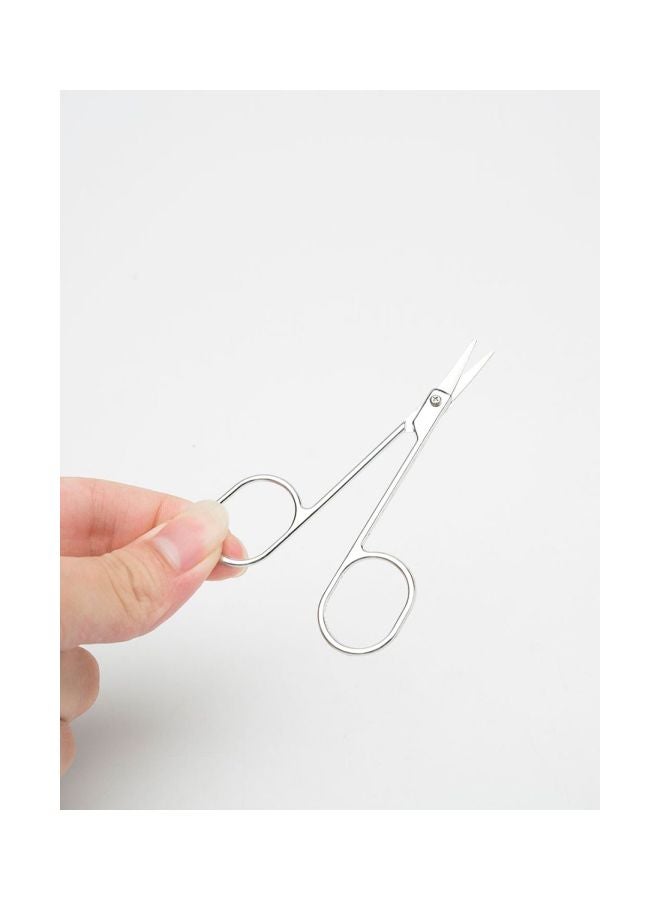 Generic Eyebrow Trimmer Scissor Silver  - Image 2