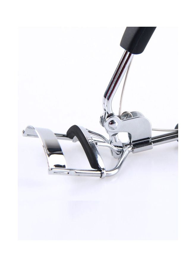 مشبك تجعيد الرموش من الستانلس ستيل أسود/ فضي - Image 4