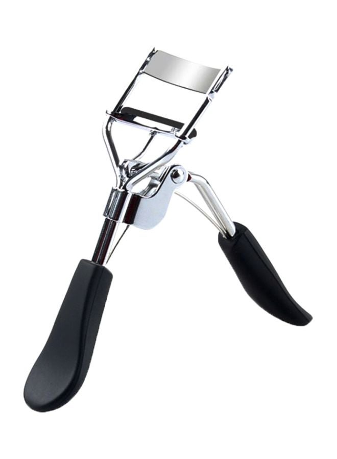 مشبك تجعيد الرموش من الستانلس ستيل أسود/ فضي - Image 1