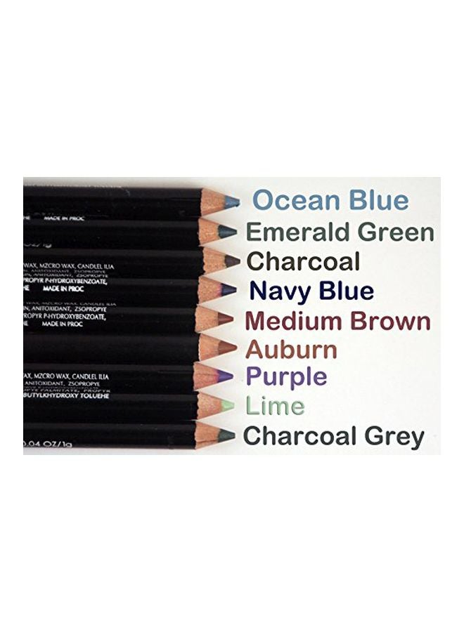 Nabi Cosmetics 24-Piece Eyebrow And Eyeliner Pencil Green/Brown/Beige  - Image 3