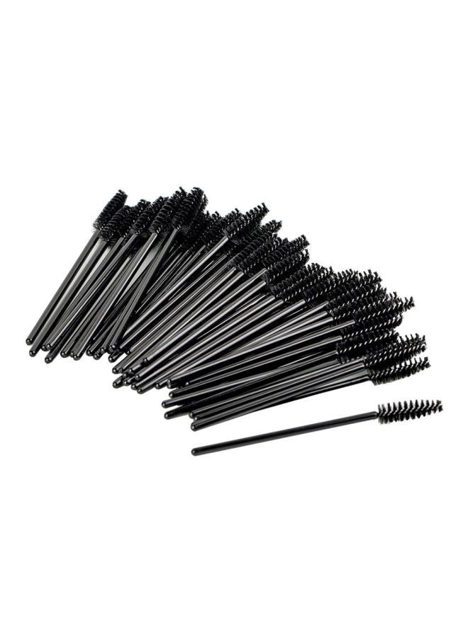Generic - 50-Piece Eyebrow Comb Black - Image 1