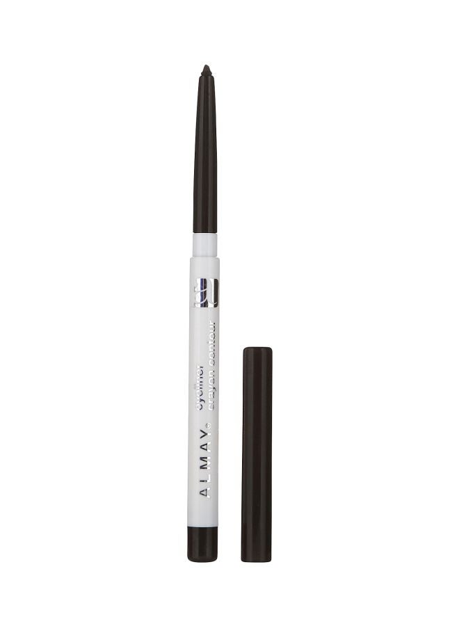 Long Lasting Eyeliner Crayon Pencil Black Brown