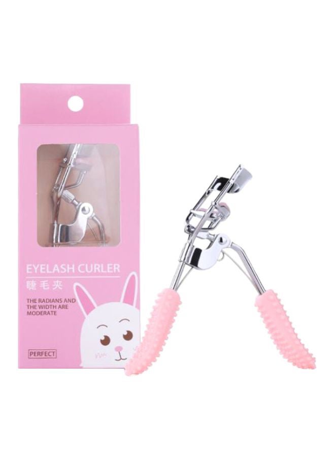 مشبك تجعيد الرموش من الستانلس ستيل وردي - Image 1