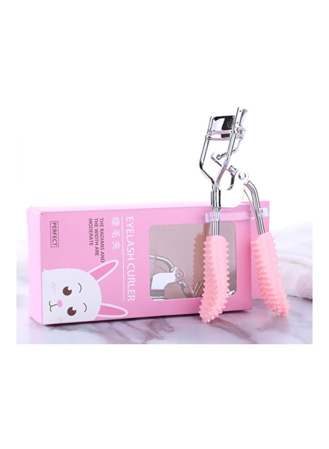 مشبك تجعيد الرموش من الستانلس ستيل وردي - Image 2