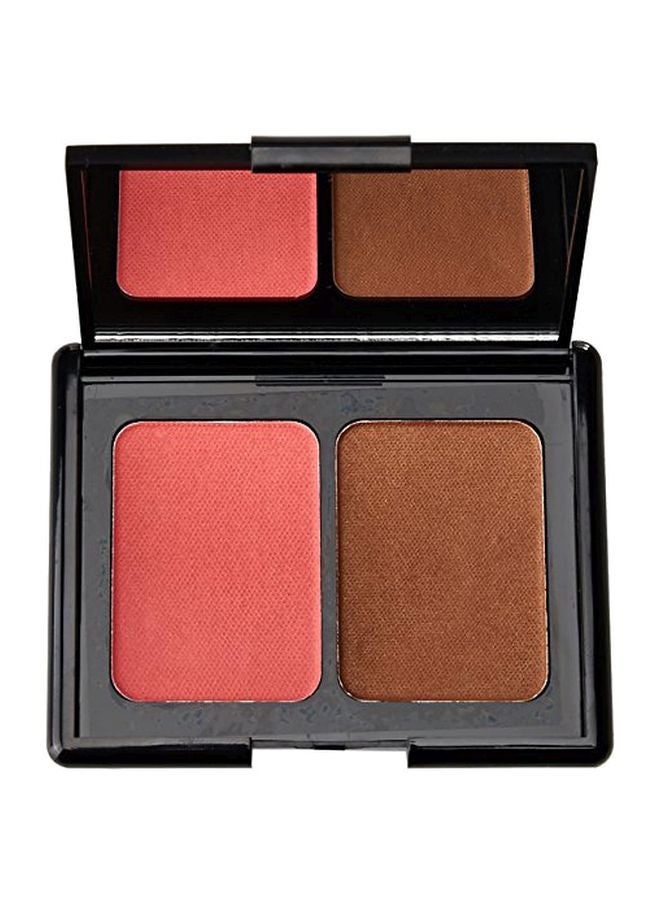 إلف أحمر خدود وبودرة تسمير زهري/بني - Image 1